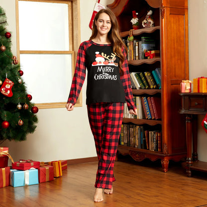 Red Antler by Lee Christmas Pajamas