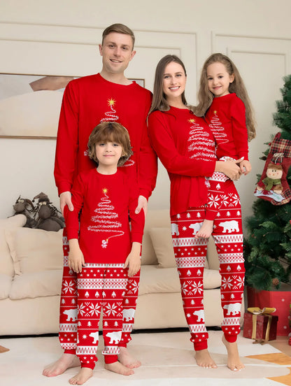 Xmas Tree Minimalist Christmas Pajamas