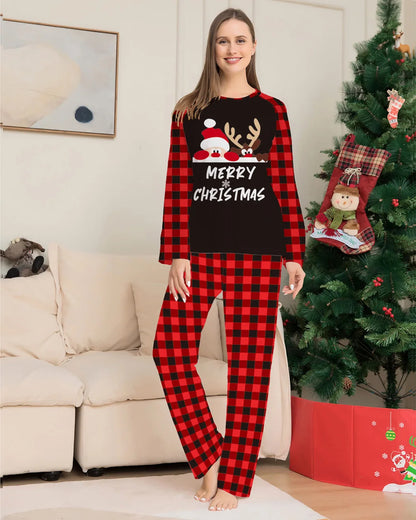 Red Antler by Lee Christmas Pajamas