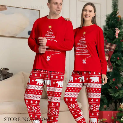 Xmas Tree Minimalist Christmas Pajamas